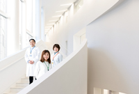 3つの学科がコラボレートしながら、広く「健康」に携わる人材を育成